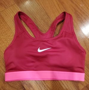 NIKE Red and pink sport bra